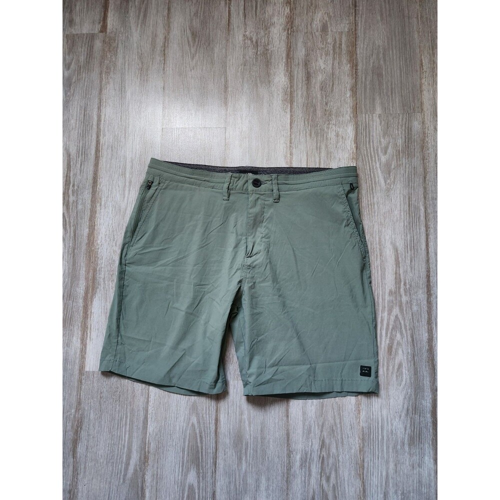 Billabong Adventure Division Crossfire Wave Walking Shorts Green Sz XXL EUC